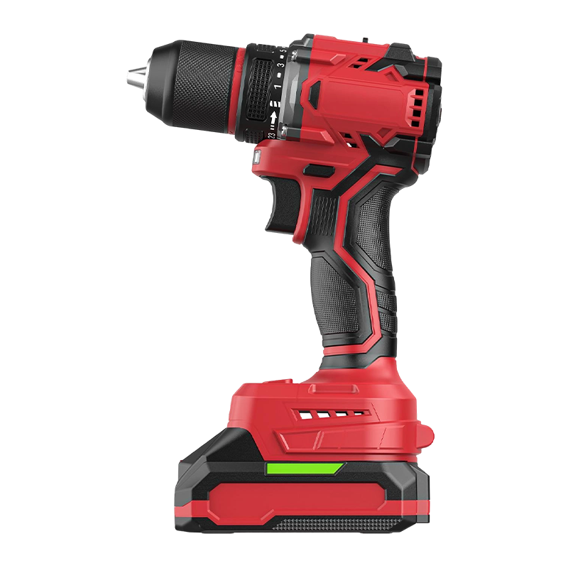 Taladro compacto de 10 mm sin escobillas de 21 V con tecnología de iones de litio
